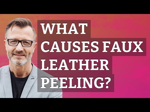 Video: Hvorfor skræller i imiteret læder?