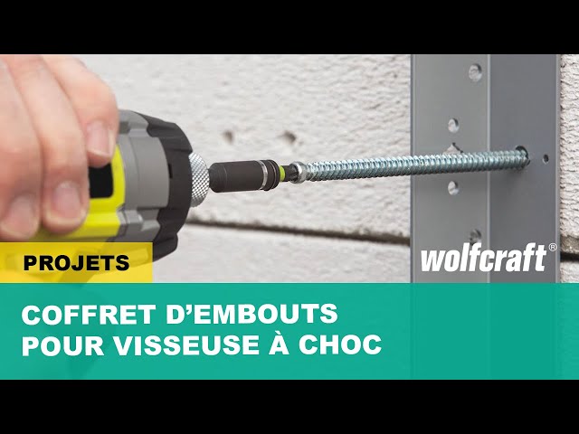 Des embouts solides pour visseuse à choc - Coffret d'embout Impact