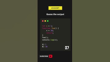 Test Your Javascript Knowledge: MCQ #82