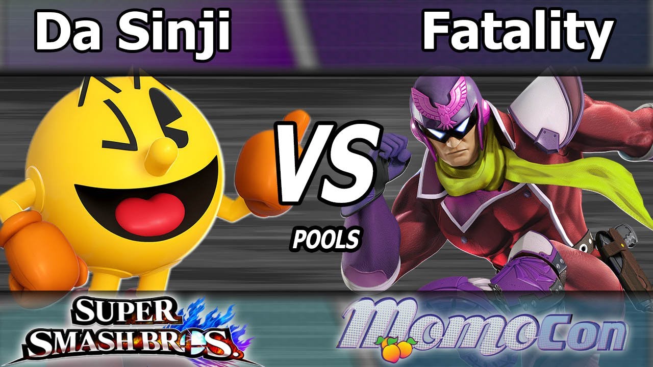 games people play Da Sinji (Pac-Man) vs. YP|Fatality (C. Falcon) - Wii U Pools - Momocon 2017