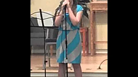 Kristin Irwin singing Who Says