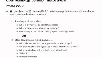 "Introduction to Oracle Hyperion Essbase"  Webinar Snippet