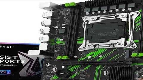 MACHINIST X99 PR9 X99 Motherboard Support LGA 2011-3 Intel Xeon E5 V3&V4 CPU DDR