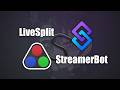 How to execute actions in StreamerBot based on LiveSplit states