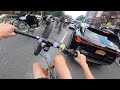 HOW TO GET THRU NYC TRAFFIC IN SECONDS! * CRASHBOYS NYC RIDEOUT 2023 *