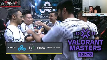 Tarik Reacts to How NRG Eliminate CLOUD9 & Qualified to VCT Masters Tokyo...