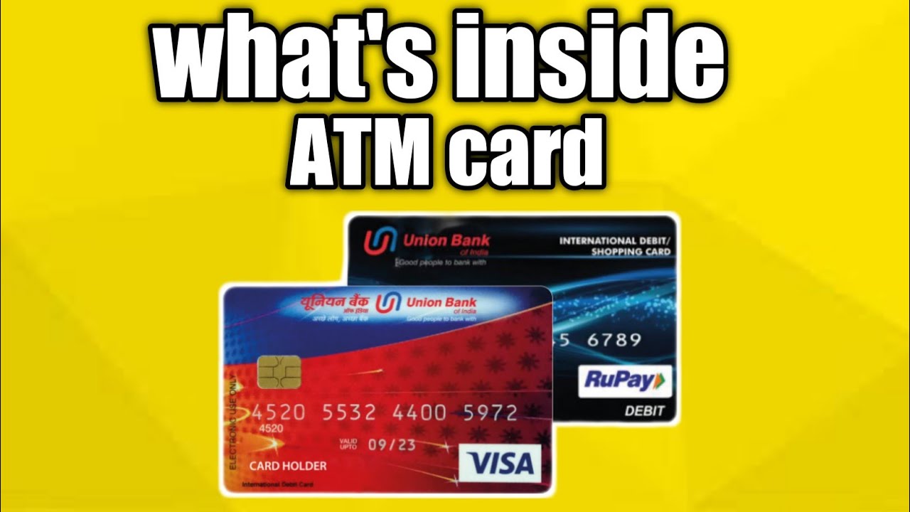 Bank Card Inside What is inside ATM card ? 💳 - YouTube