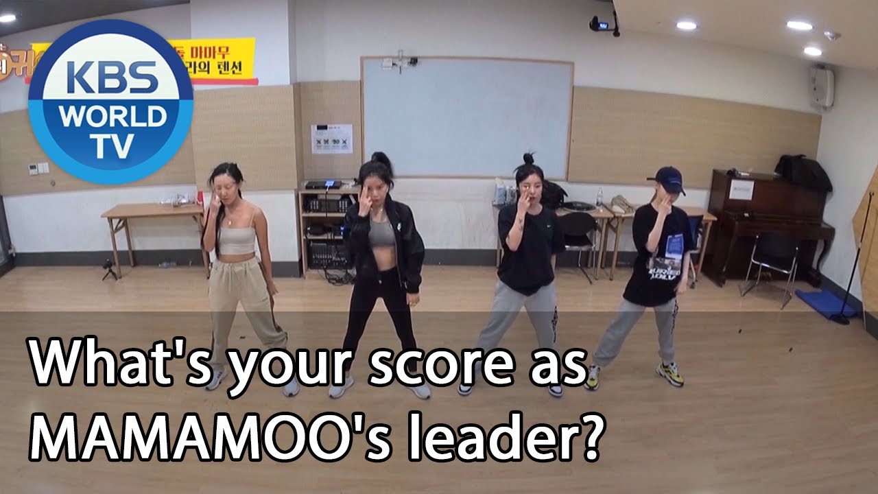 What's your score as MAMAMOO's leader? (Boss in the Mirror) | KBS WORLD TV 201203