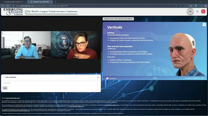 Realbotix Corp. (OTCQB: XBOTF) (TSXV: XBOT)