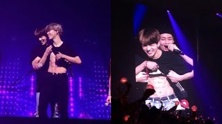 Jikook Abs Bts Love Yourself Tour In Chicago