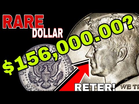$156,000.00 Kennedy Half Dollar Coin! COINS WORTH MONEY