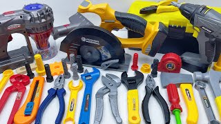 12 min to open the box, satisfied with the electric screwdriver, screw assembly toolbox | Toy Review