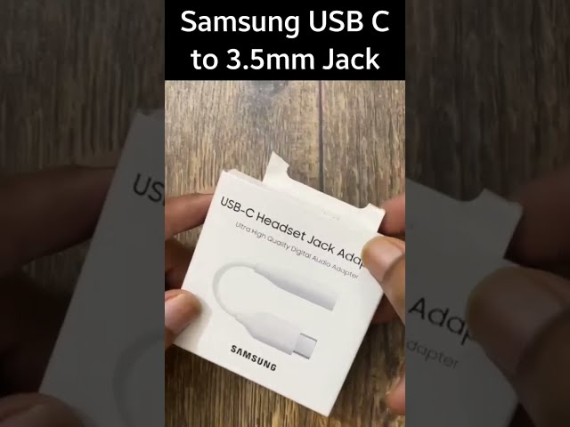 Samsung USB C to 3.5mm Adapter