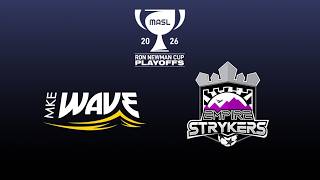 Milwaukee Wave Vs Empire Strykers  Masl Quarterfinals  4226