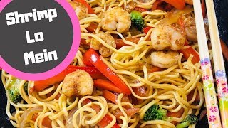 3 Ingredient Shrimp Lo Mein | Keto Option | Regular Option
