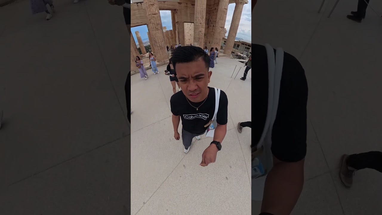 360 Video Walking Tour of Athens Greece 2025 pt 12 - Parthenon