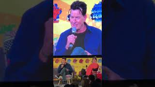 Hollywood Actor CHARLIE SHEEN Panel / Interview Fans ask Questions German Comic Con 13. April 2019