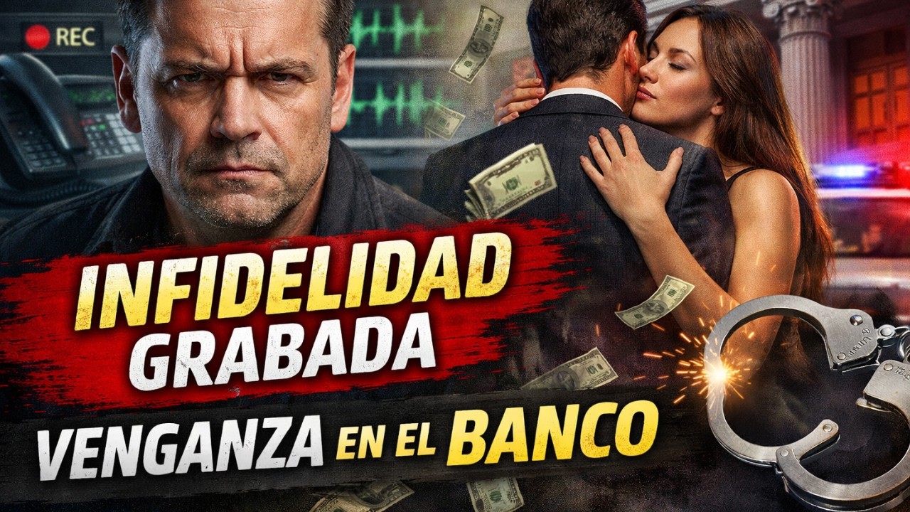 El contestador grabó a mi esposa con su jefe… y lo destruí en su propio banco