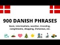 900 danish phrases compilation