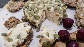 Vegan Cream Cheese Wheel Recipe - Spreadable & Creamy!