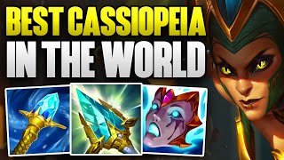 BEST CASSIOPEIA IN THE WORLD CARRIES HIS TEAM! | CHALLENGER CASSIOPEIA MID GAMEPLAY | Patch 14.6 S14