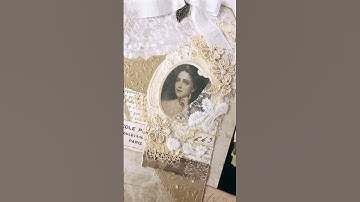 Vintage Junk Journal Tags #junkjournal #vintage #vintagelace #vintagejunkjournal