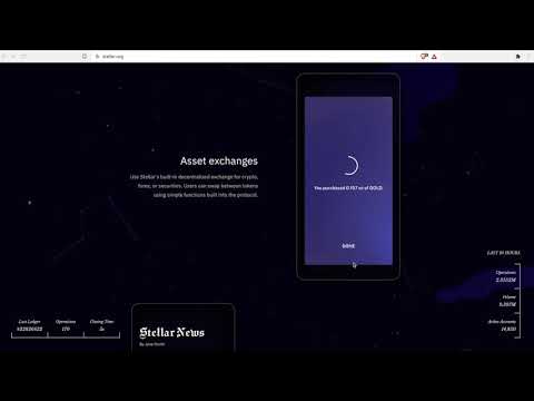 MASSIVE DISRUPTIVE CRYPTO CURRENCY ........What is Stellar XLM crypto thumbnail