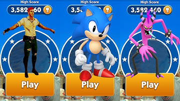 Sonic Dash vs Temple Run 2 - Gameplay Walkthrough