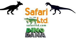 New Safari Ltd 2022 Dino Dana Stygimoloch and Cryolophosaurus