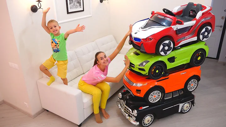 Magic Little Driver ride on Toy Cars and Transform car for kids - Funny stories for kids