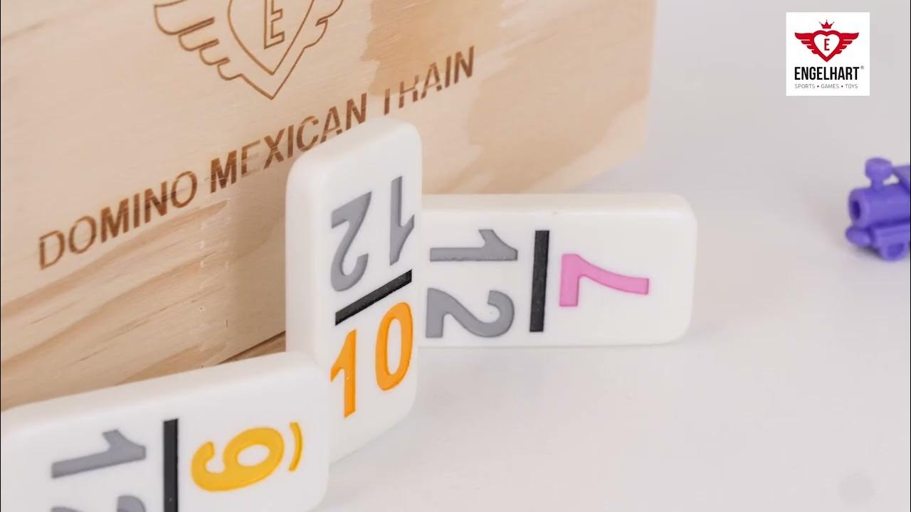 mexicain train jeu de dominos nombre et chiffres double 12