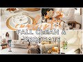 NEW FALL CLEAN AND DECORATE WITH ME 2020 | REALISTIC FALL DECORATING IDEAS | Justine Marie