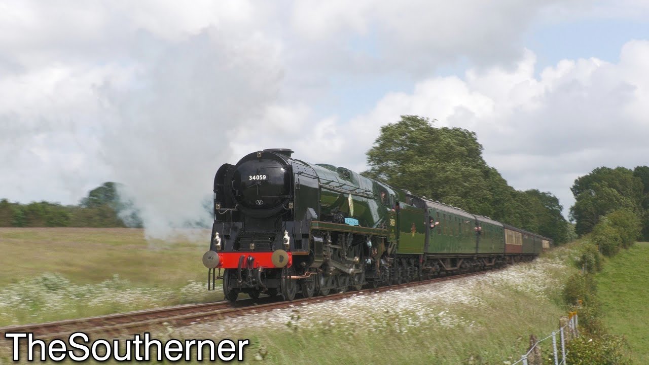 34059 "Sir Archibald Sinclair" | Rededication Ceremony - Bluebell Railway 15/06/2024