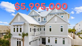 311 Walton Rose Ln | 30A Homes | 6064 SF | 8 Beds | Heated Pool | Inlet Beach, FL