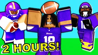 2 HOURS of JUSTIN JEFFERSON in Roblox Football!