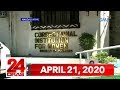 24 Oras Express: April 21, 2020 [HD]