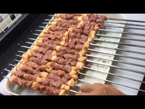 Video: Lezzetli Türk Kuzu şiş Kebabı