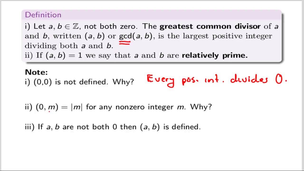 Divisors Greatest Common Divisors Section 2 1 YouTube divisors-greatest-common-divisors-section-2-1-youtube