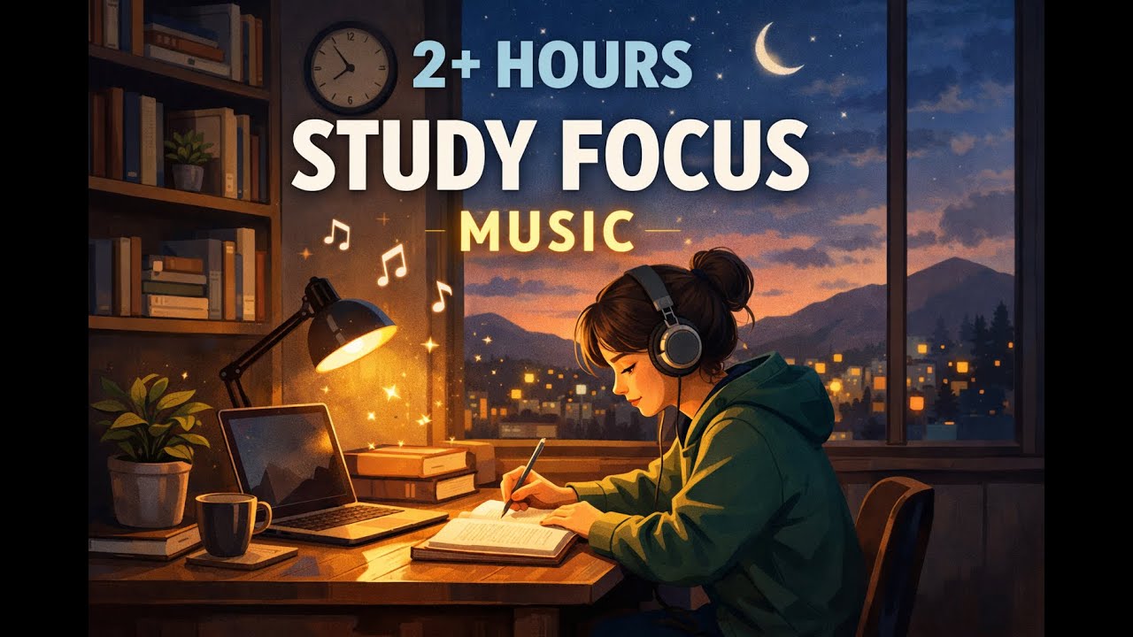 Study Focus Music – 2+ Hours of Deep Concentration, No Lyrics ...