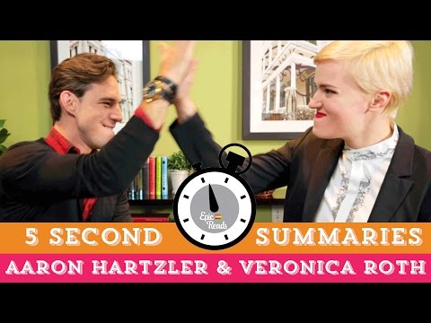 Veronica Roth & Aaron Hartzler Create 5 Second Book Summaries Instructional Video