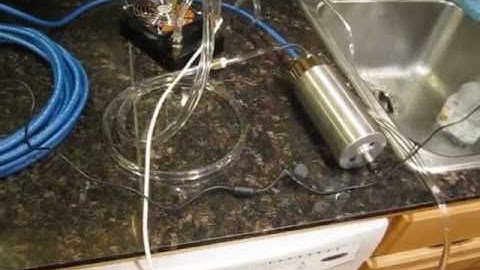 1.5kw Water cooled spindle and VFD