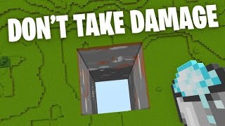 Minecraft but taking damage = delete chunk/gameplay/on kmg
