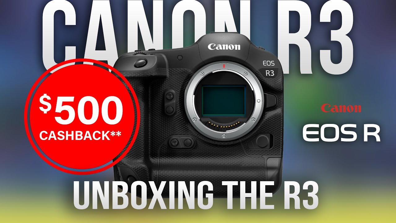 Unboxing the Canon R3. First Impressions 👍