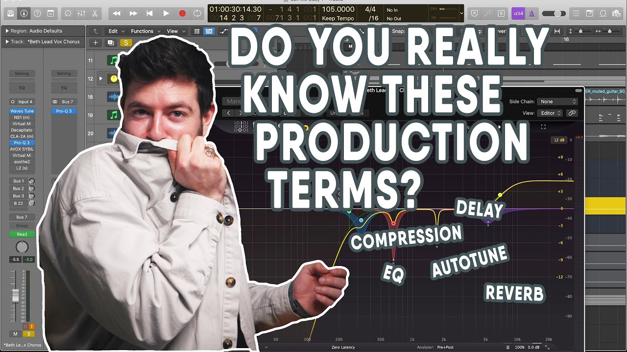 101 MUSIC PRODUCTION TERMINOLOGY LEARN THESE PRODUCTION TERMS! YouTube