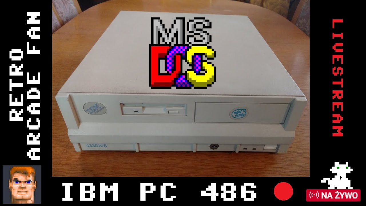 Ms Dos 486 Computer IBM PC 486: gramy dalej w gry pod MS-DOS - YouTube