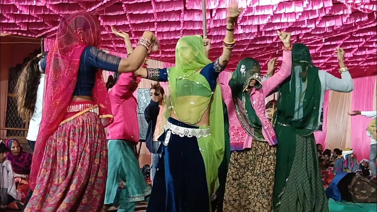 विषधारी मे गुर्जर or गुजरी का फुल कम्पीटेसन डांस gurjar or gujri danc
