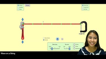Navigation of Waves On a String PhET Simulation | Yen Monotilla