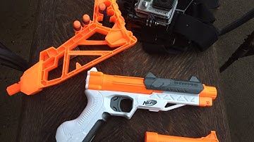 Honest Review: NEW 2015 Nerf SHARPFIRE (Full Unboxing and Firing Demo)