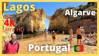 Lagos - a seaside paradise in the Algarve / Portugal 4k