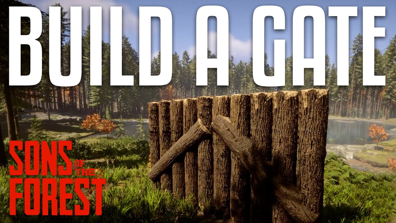 How to build a gate in Sons of the Forest - Dot Esports